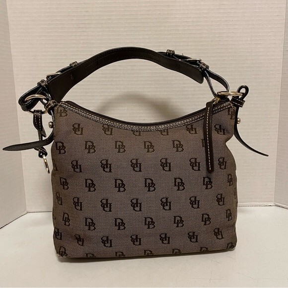 Vintage Signature Dooney & Bourke Logo Handbag - Picture 2 of 9